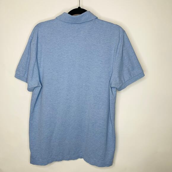 Tommy Hilfiger Light Blue Polo Sz Large Stretch - Picture 2 of 4
